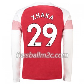 Fußballtrikots Arsenal Xhaka 29 Heim Trikotsatz 2018-2019 Langarm